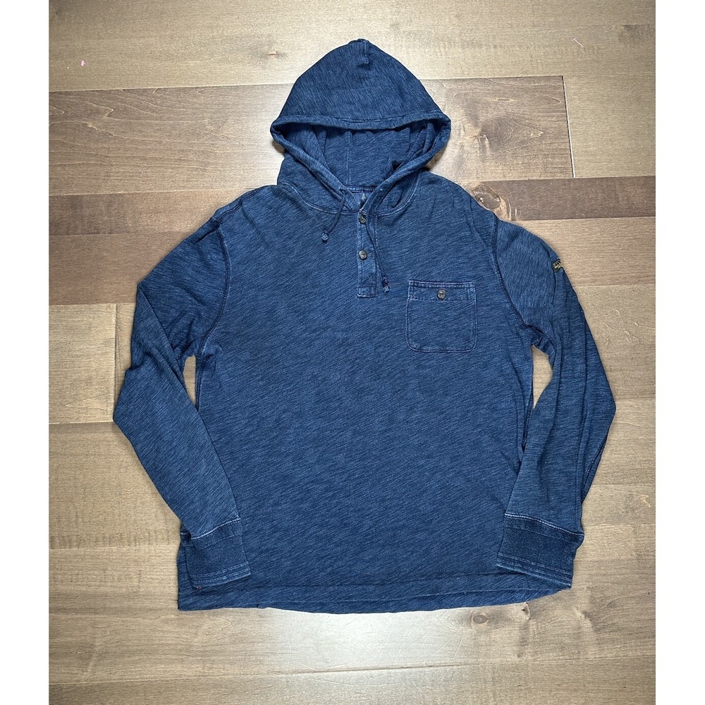 Polo Ralph Lauren Hoodie Men's‎ Large Military Shirt Naval Clothing Factory RLPC